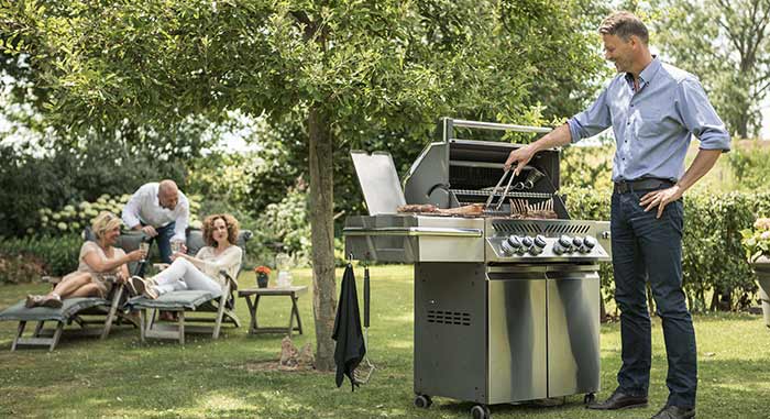 Gasgrill Napoleon Prestige PRO 500 Anwendungsbeispiel