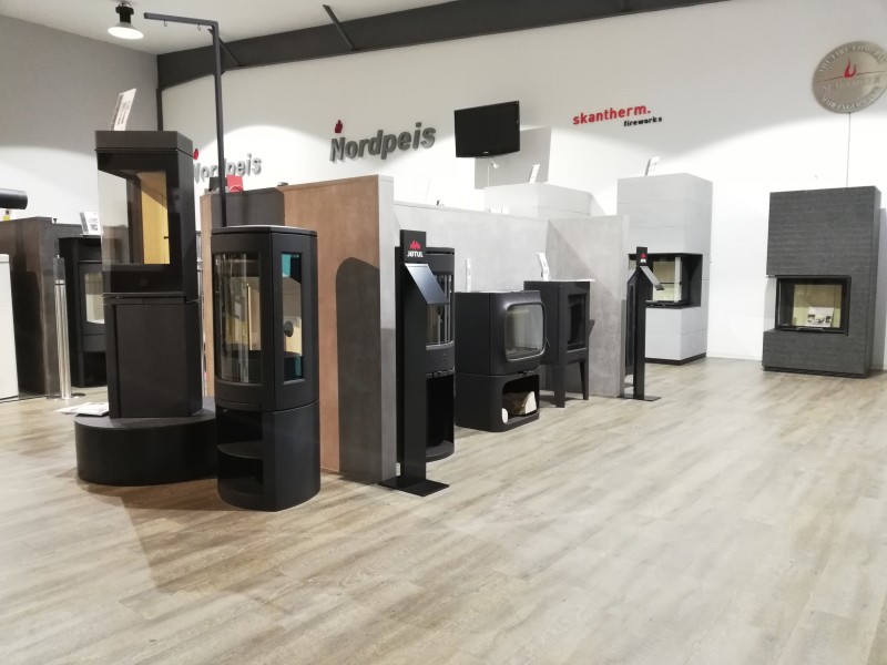Impressionen Kaminausstellung Halle Saale