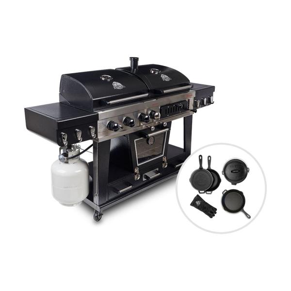 Kombigrill Pit Boss Memphis Ultimate - Gasgrill, Holzkohlegrill & Smoker inkl. gratis Zubehörset