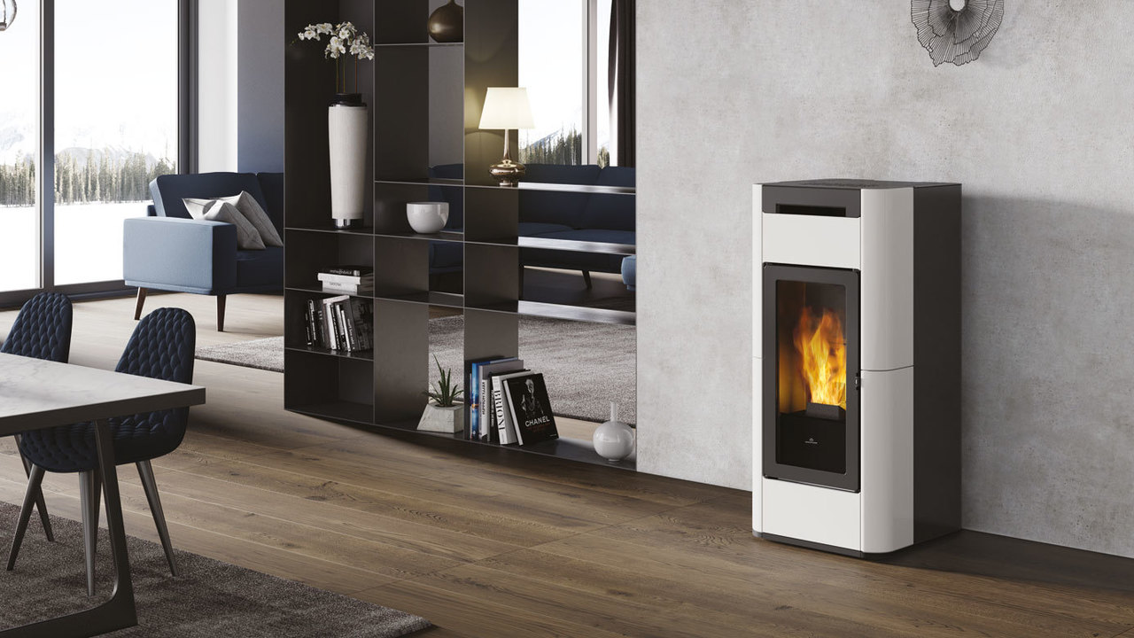 Montagebeispiel Edilkamin Tera H 25 Evo Stahl Montagebeispiel