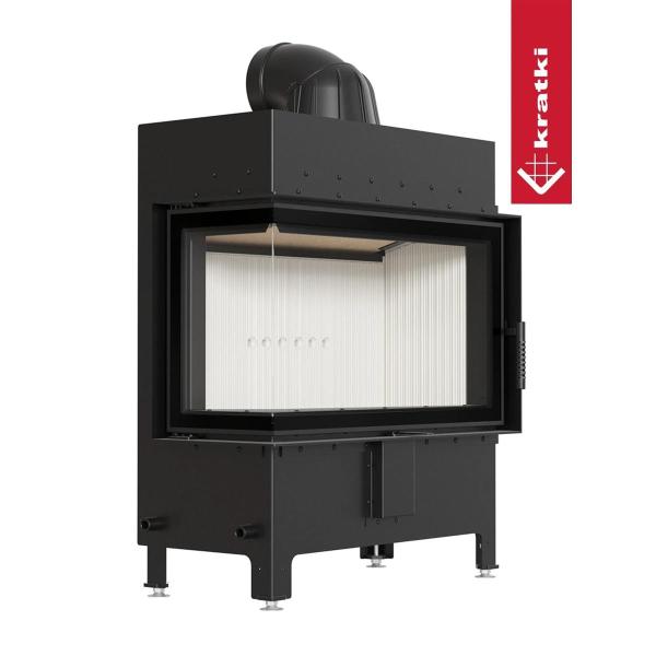 Eck-Kamineinsatz Kratki LUCY/14/NEW 14 kW