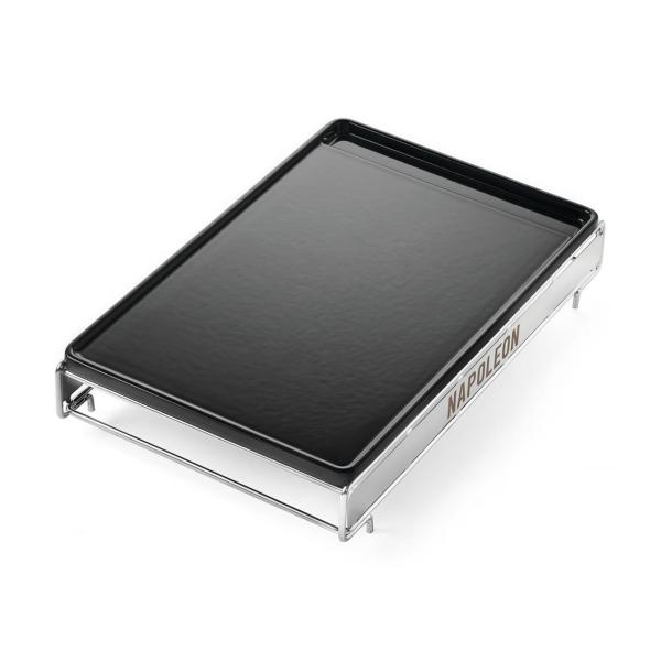 Grillzubehör Napoleon Gusseisen Grillplatte für SIZZLE ZONE Groß, Plancha für Rogue SE-, PRO- und P
