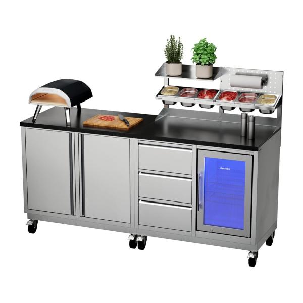 Outdoorküche vivandio quub / Outdoor Pizzastation