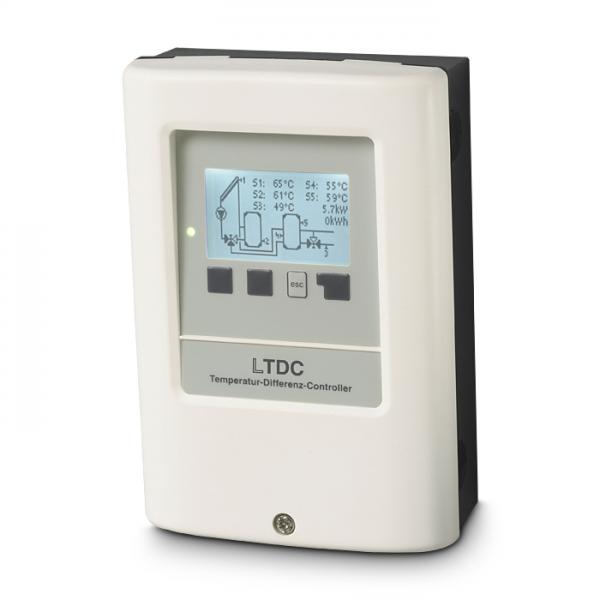 SOREL Temperaturdifferenzregler LTDC-V3 Solarregler inkl. 4 Fühler