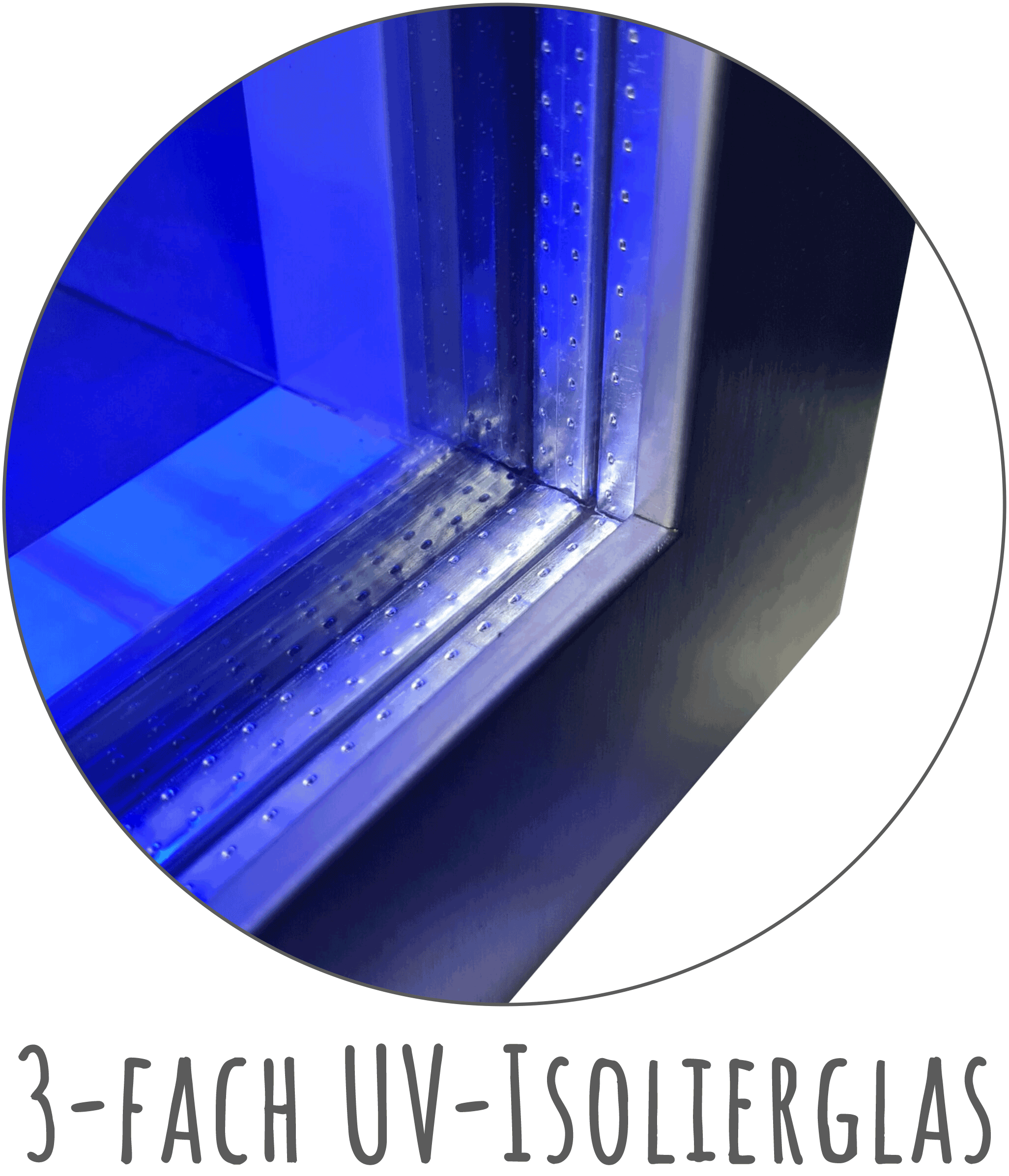 3-fach UV-Isolierglas