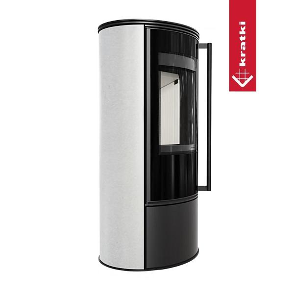 Kaminofen Kratki ERIK 5,5 kW mit Keramikverkleidung