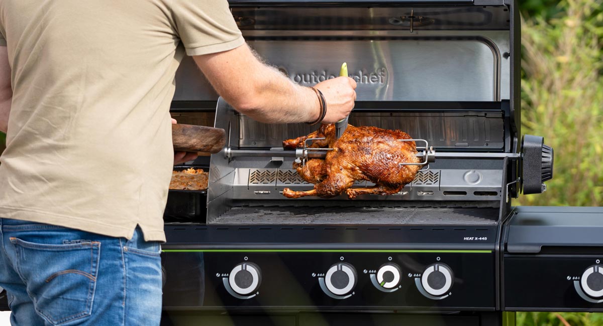 Outdoorchef Heat Drehspießset