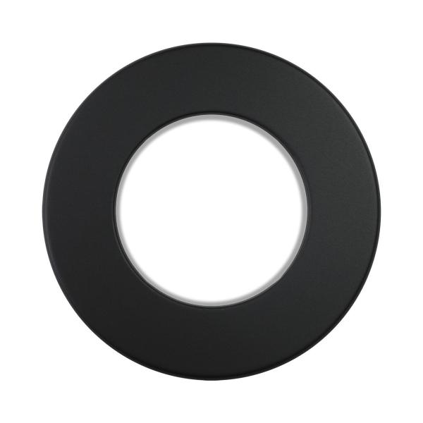 Ofenrohr Rosette DN 150 mm, schwarz