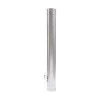 Längenelement mit Ablassschlaufe einwandig Ofen.de DN 180 mm 1000 mm Edelstahl Längenelement mit Ablassschlaufe einwandig Ofen.de DN 180 mm 1000 mm Edelstahl