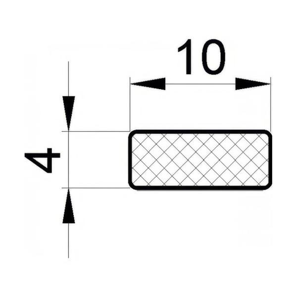 Dichtung Sichtscheibe Haas und Sohn Kaminofen Aarhus 284.15 (0040210040005)