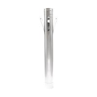 Längenelement mit Abstandshalter einwandig Ofen.de DN 120 mm 1000 mm Edelstahl Längenelement mit Abstandshalter einwandig Ofen.de DN 120 mm 1000 mm Edelstahl