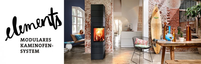 Skantherm elements - modulares Kaminofensystem