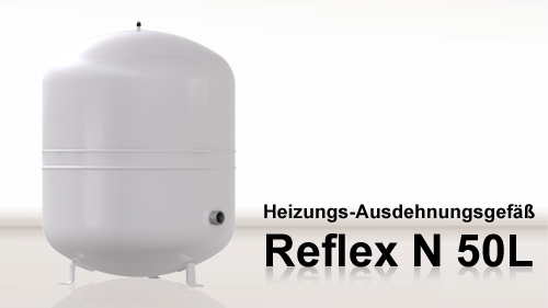 Reflex N Membran Ausdehnungsgefäß 50 Liter Heizung