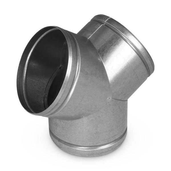 Aluflexrohr Gabelrohr Y-Stück DN 150 mm verzinkt