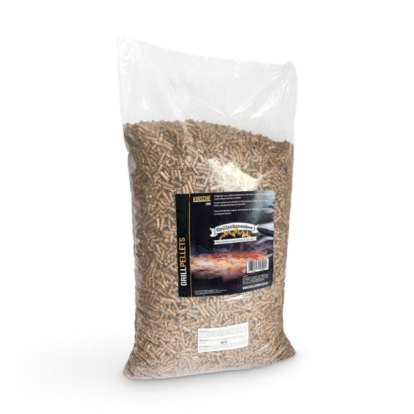 Holz Räucherpellets Grillschmecker Kirsche 15 kg Grillpellets