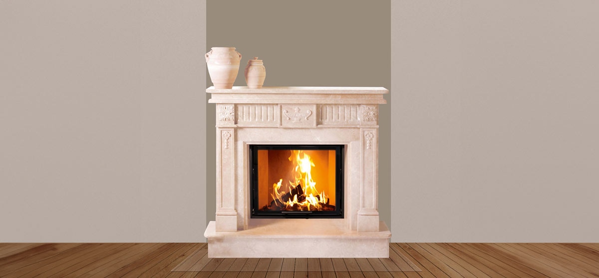 Kaminbausatz Camina N33 Montagebeispiel