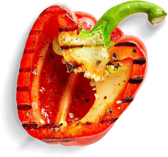 gegrillte Paprika