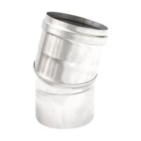 Edelstahlschornstein Bogen einwandig Ofen.de 120 mm 0-33° Edelstahlschornstein Bogen einwandig Ofen.de 120 mm 0-33°