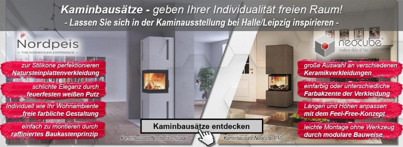 Kaminbausätze - viele Möglichkeiten für Individualisten