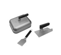 Otto Wilde Burger Set - Plancha, Spachtel, Planchahaube, Grillgewicht Otto Wilde Burger Set - Plancha, Spachtel, Planchahaube, Grillgewicht