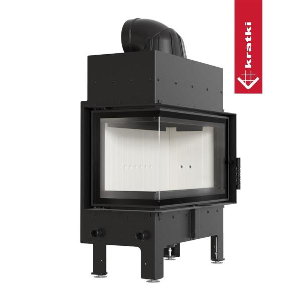 Eck-Kamineinsatz Kratki Floki M 10 kW