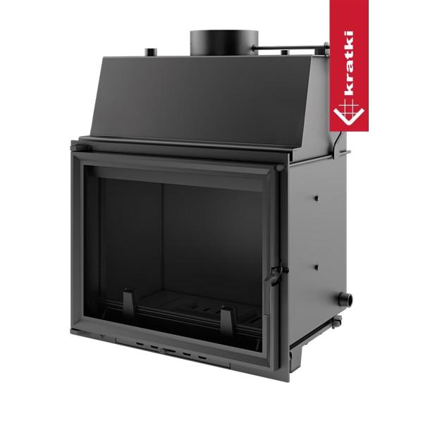 Kamineinsatz wasserführend Kratki Amelia 15 kW