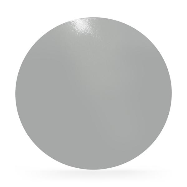 Kaminbodenplatte AA-Kaminwelt Kreis Stahlblech Silber