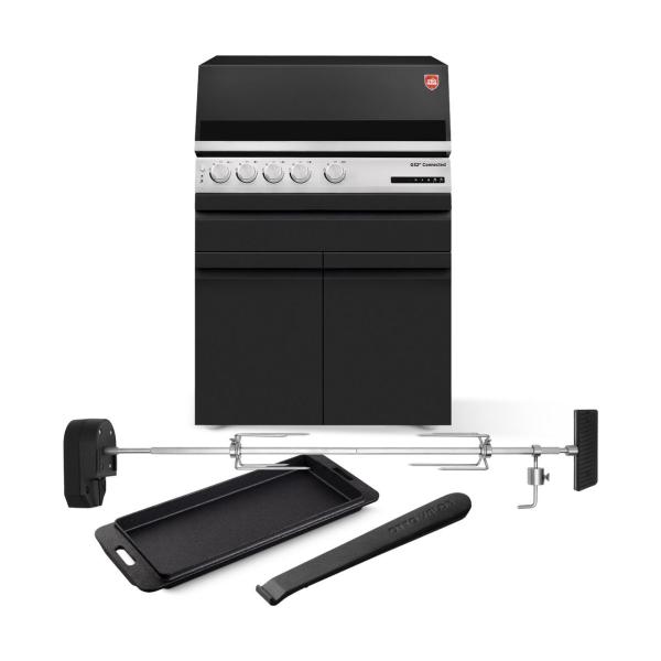 Gasgrill Otto Wilde G32 Connected Drehdinner Deluxe Set