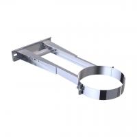 Wandhalterung verstellbar doppelwandig Ofen.de 600-900 mm DN 150 mm Edelstahl Wandhalterung verstellbar doppelwandig Ofen.de 600-900 mm DN 150 mm Edelstahl