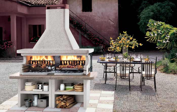 Grillkamin Palazzetti Miami 3 Montagebeispiel Grillkamin Palazzetti Miami 3 Montagebeispiel