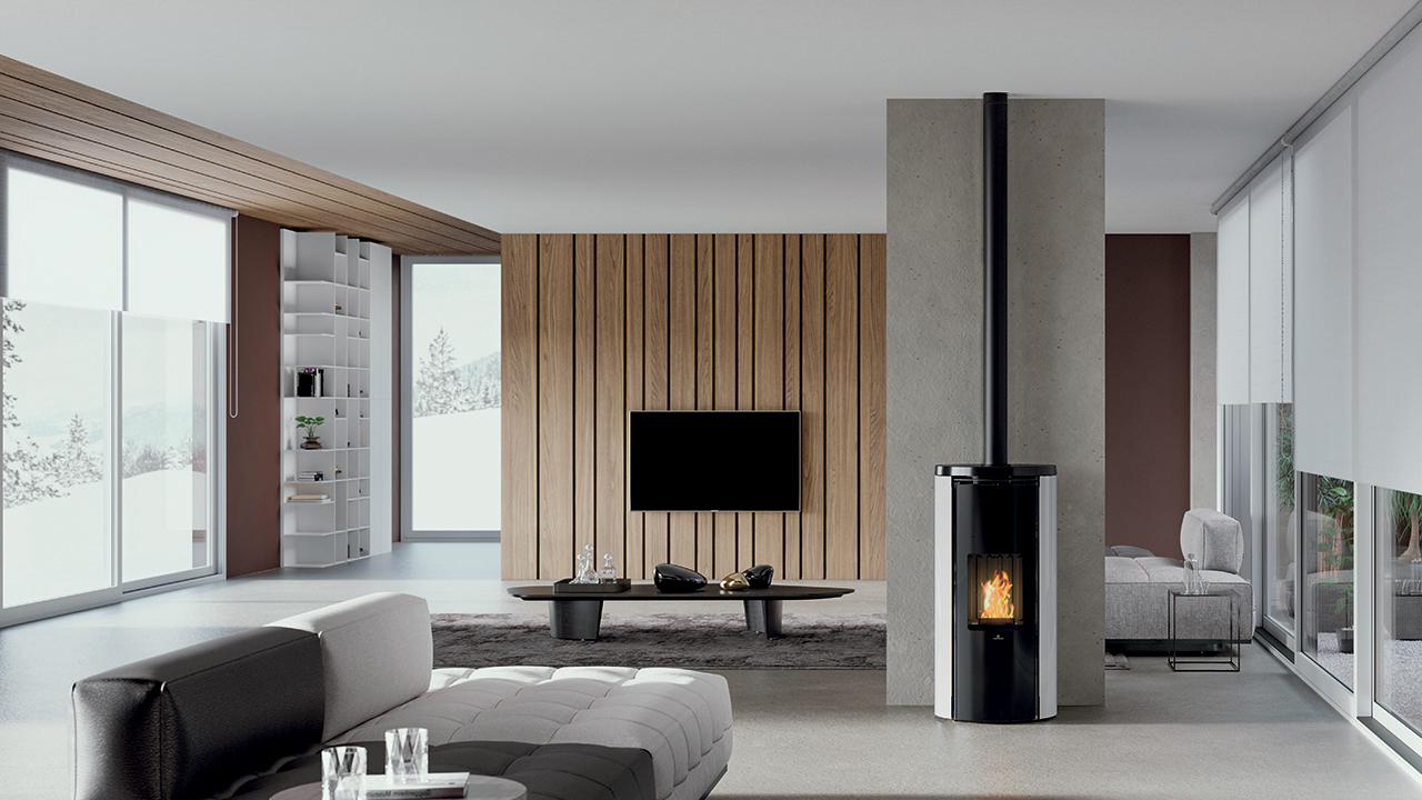 Edilkamin Celia Air Tight Montagebeispiel