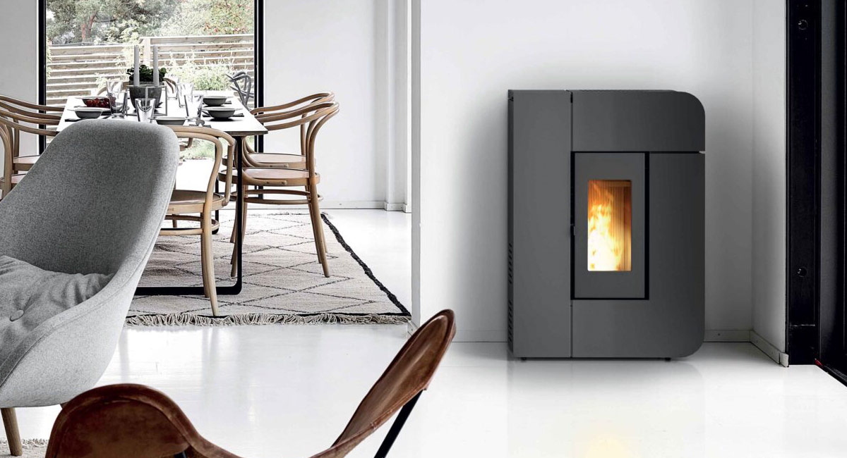 Pelletofen MCZ Alea Montagebeispiel