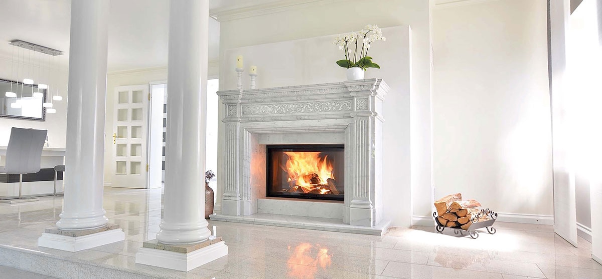 Kaminbausatz Camina N36 Preston Montagebeispiel