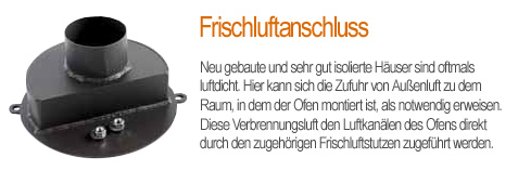 Termatech Verbrennungsluftstutzen